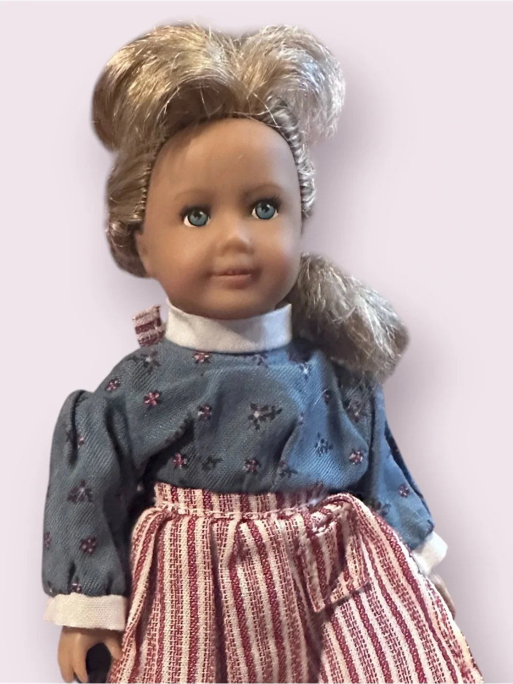Vintage Mini American Girl Doll Kirsten With Mini Meet Kirsten Book 6.5